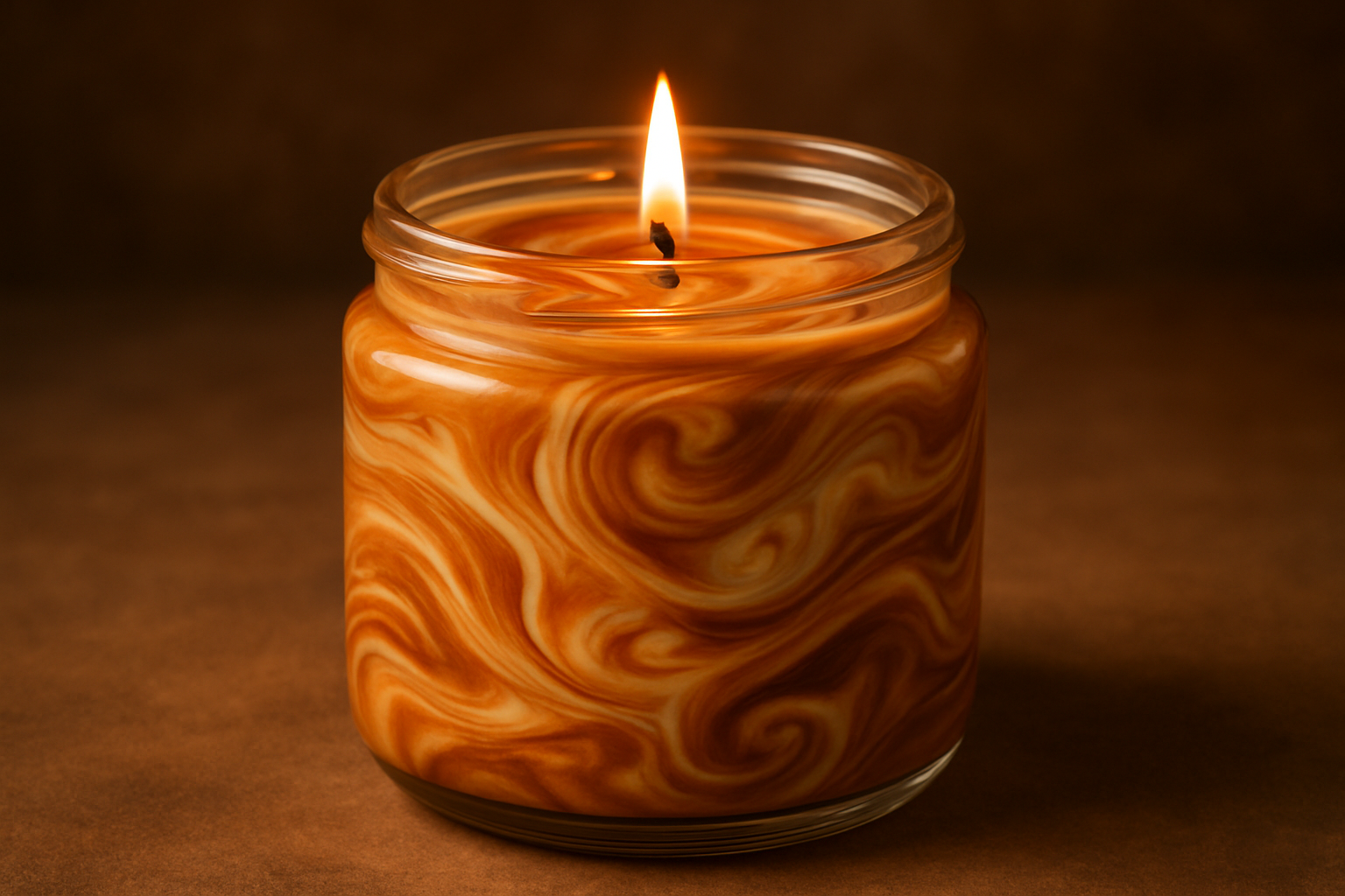 Caramel pumpkin swirl candle