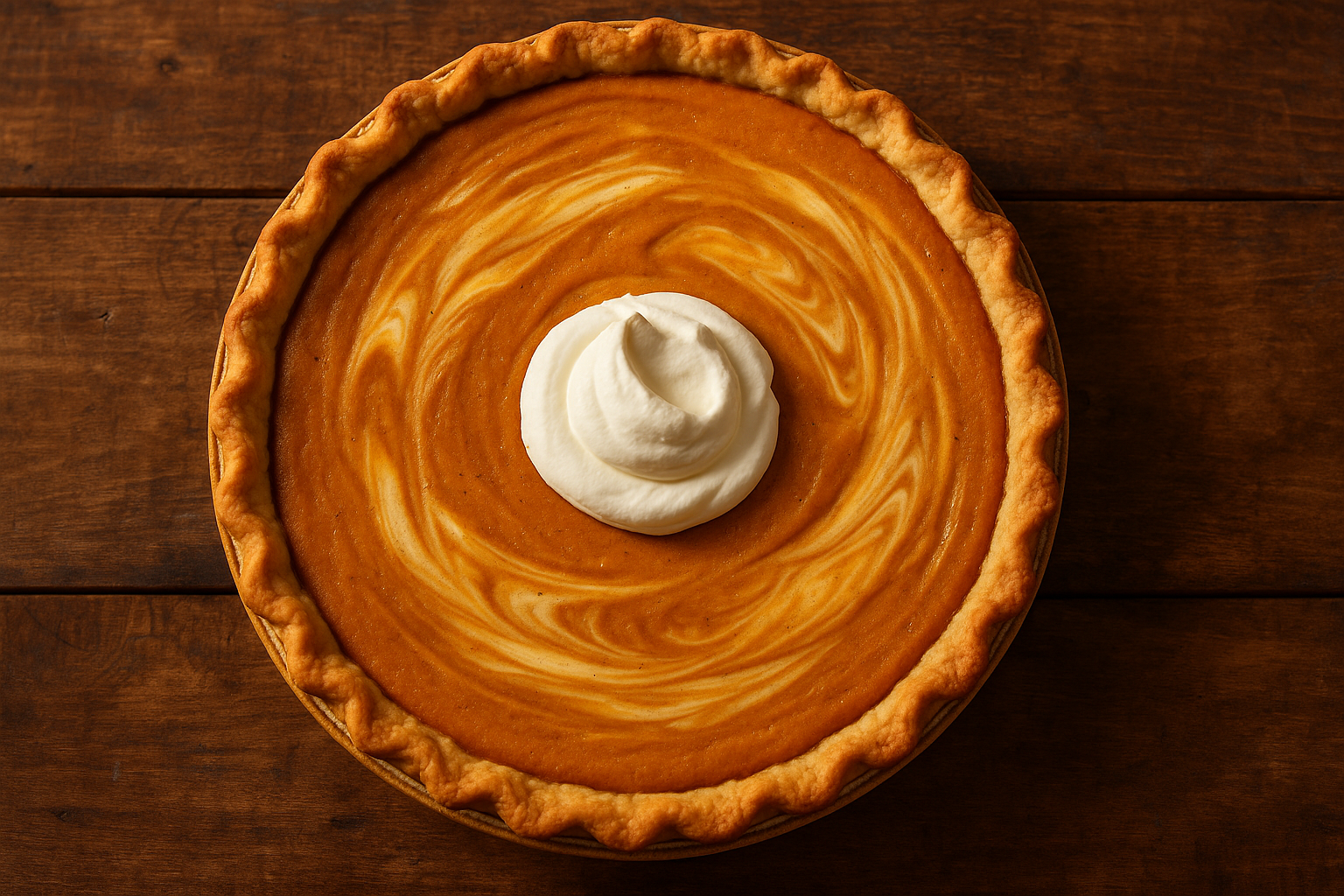 vanilla pumpkin pie