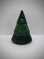 Glass Tree Candle - Fraser Fir