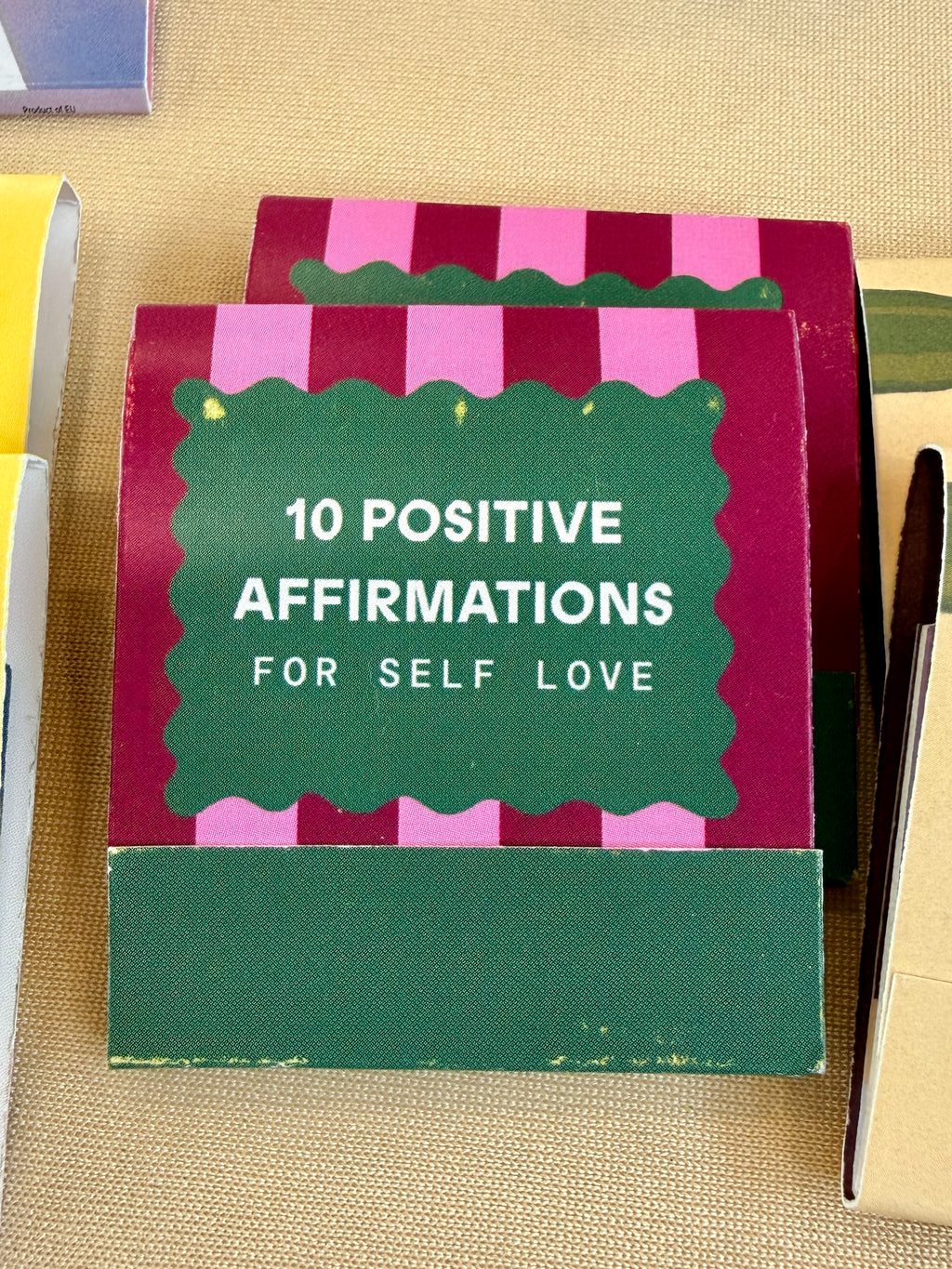 Positive Affirmations - Matchbook