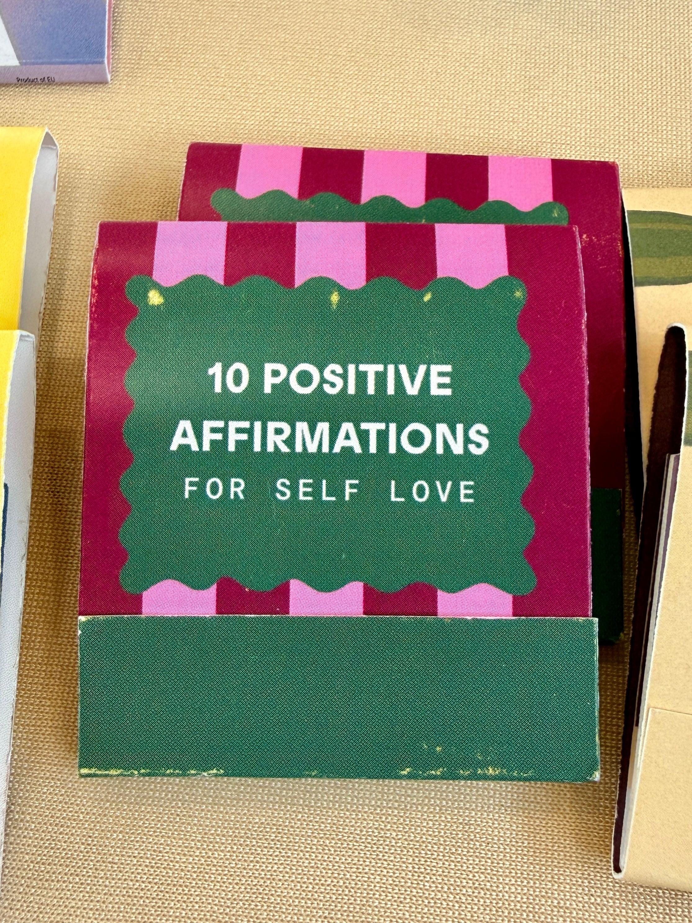 Positive Affirmations - Matchbook