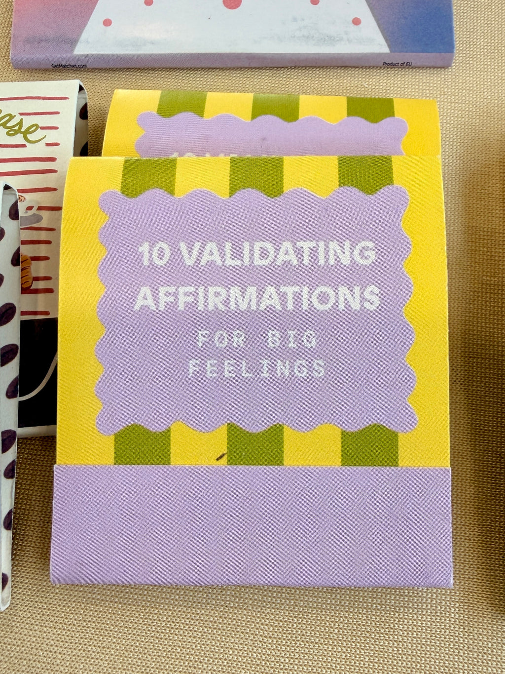 Validating Affirmations - Matchbook