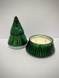 Glass Tree Candle - Fraser Fir