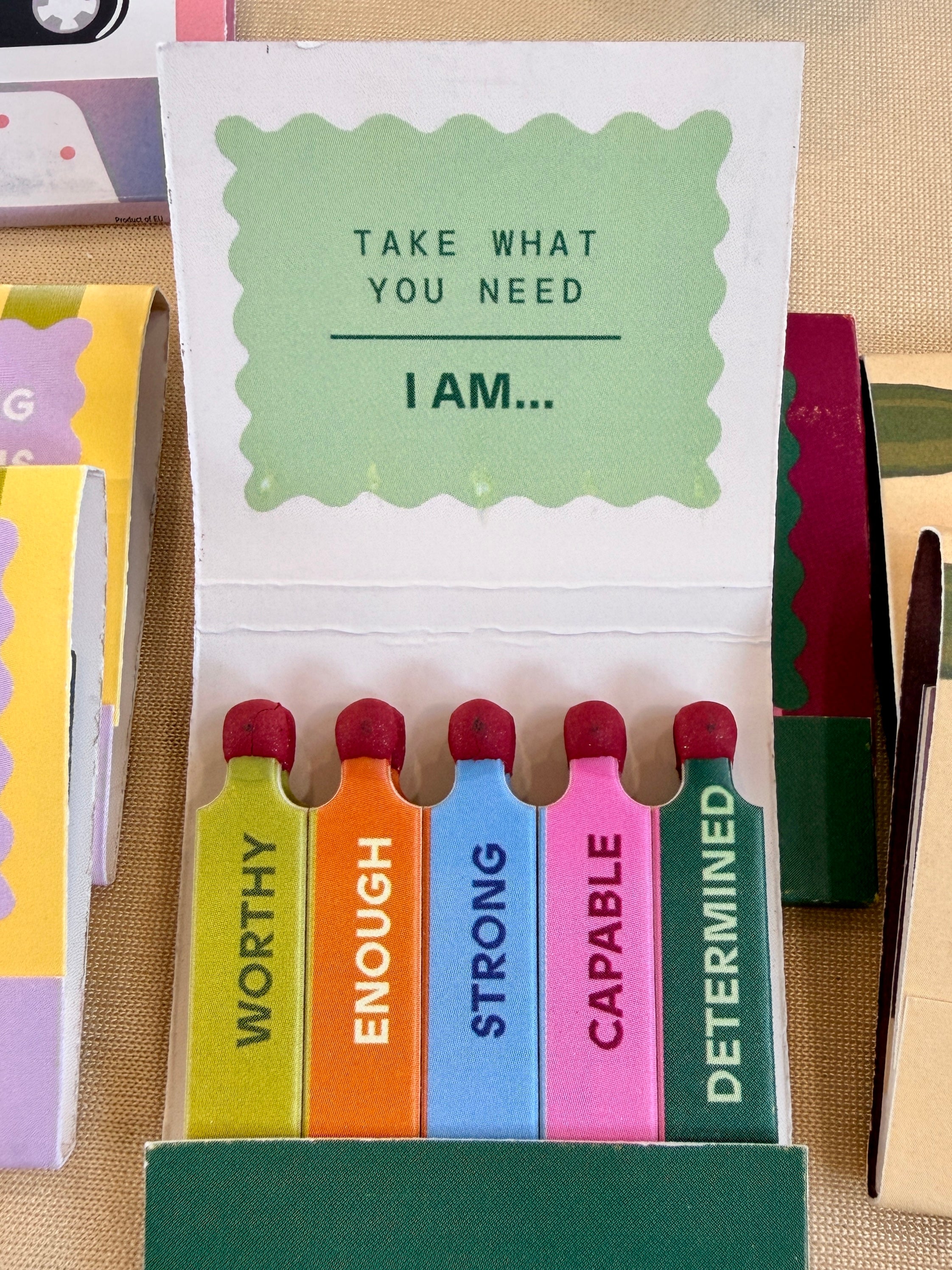 Positive Affirmations - Matchbook