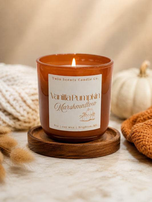 Vanilla Pumpkin Marshmallow - Luxury jar
