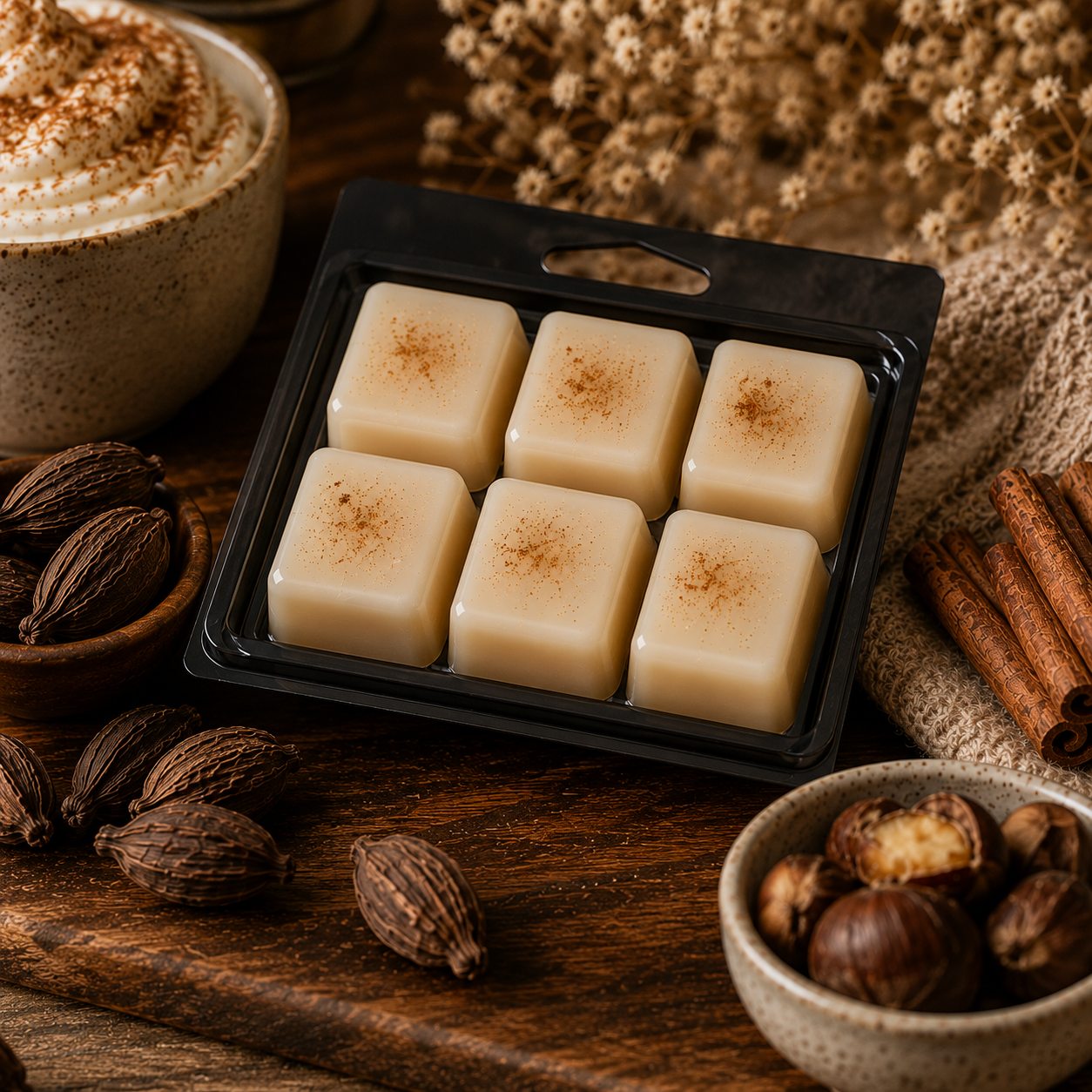 Black Cardamom & Cream - Wax Melts