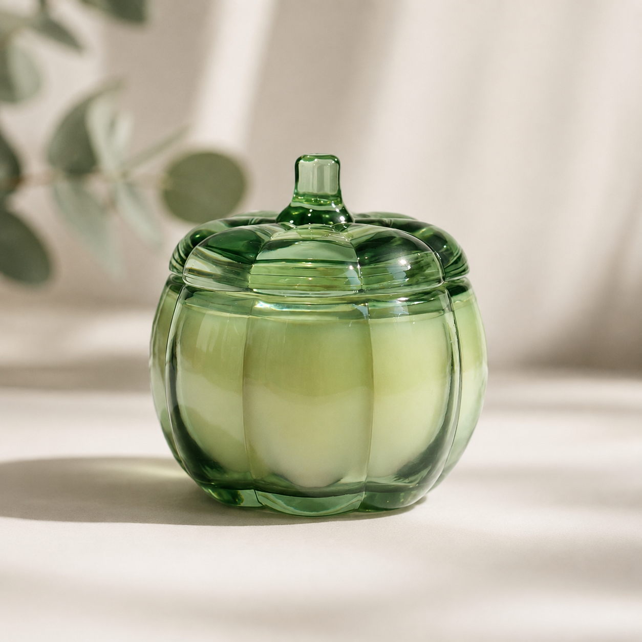 8oz Pumpkin Jar - Green