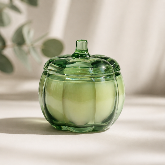 8oz Pumpkin Jar - Green