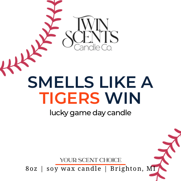 Tigers Victory Candle