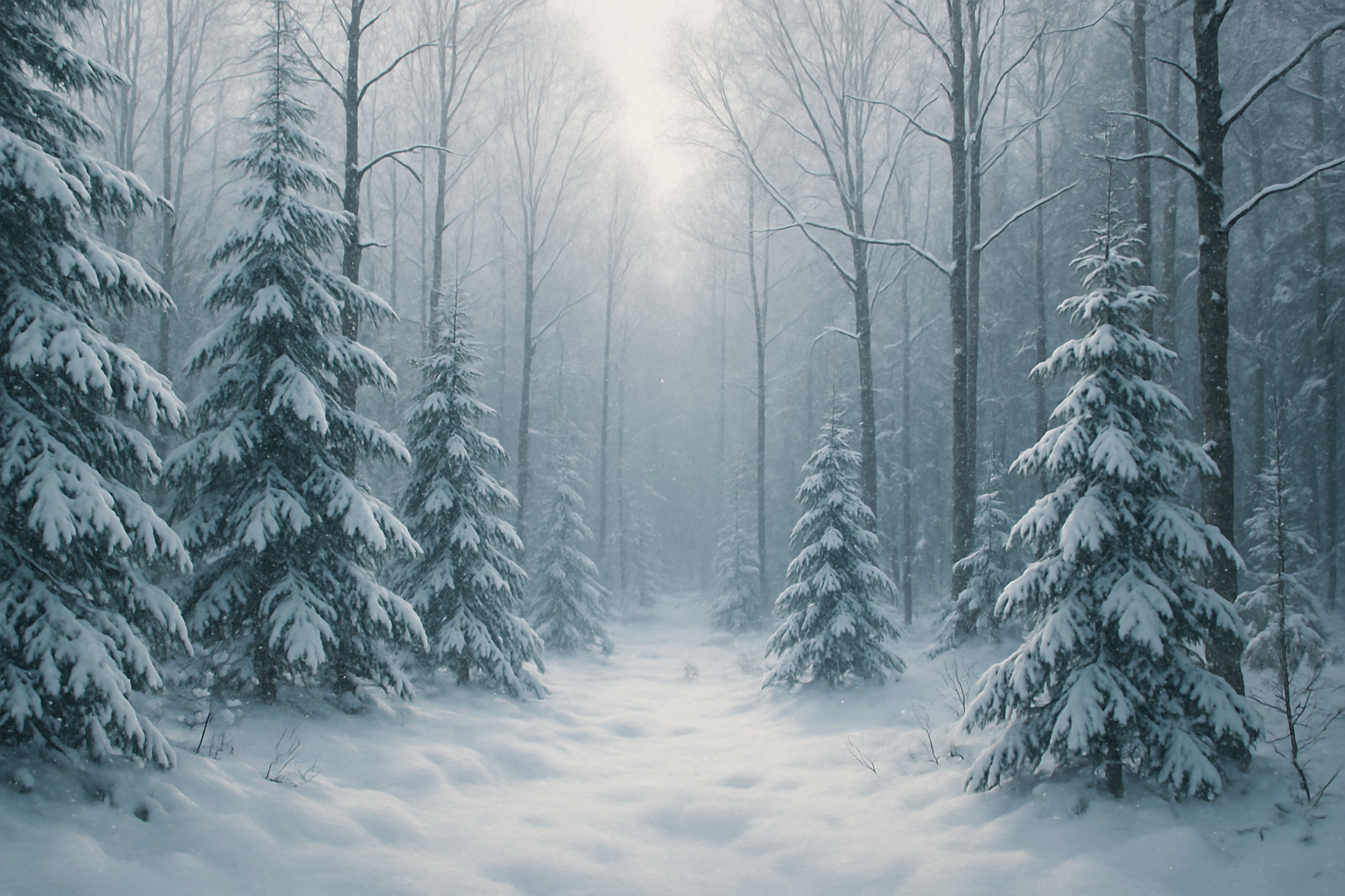 Woodland Snow